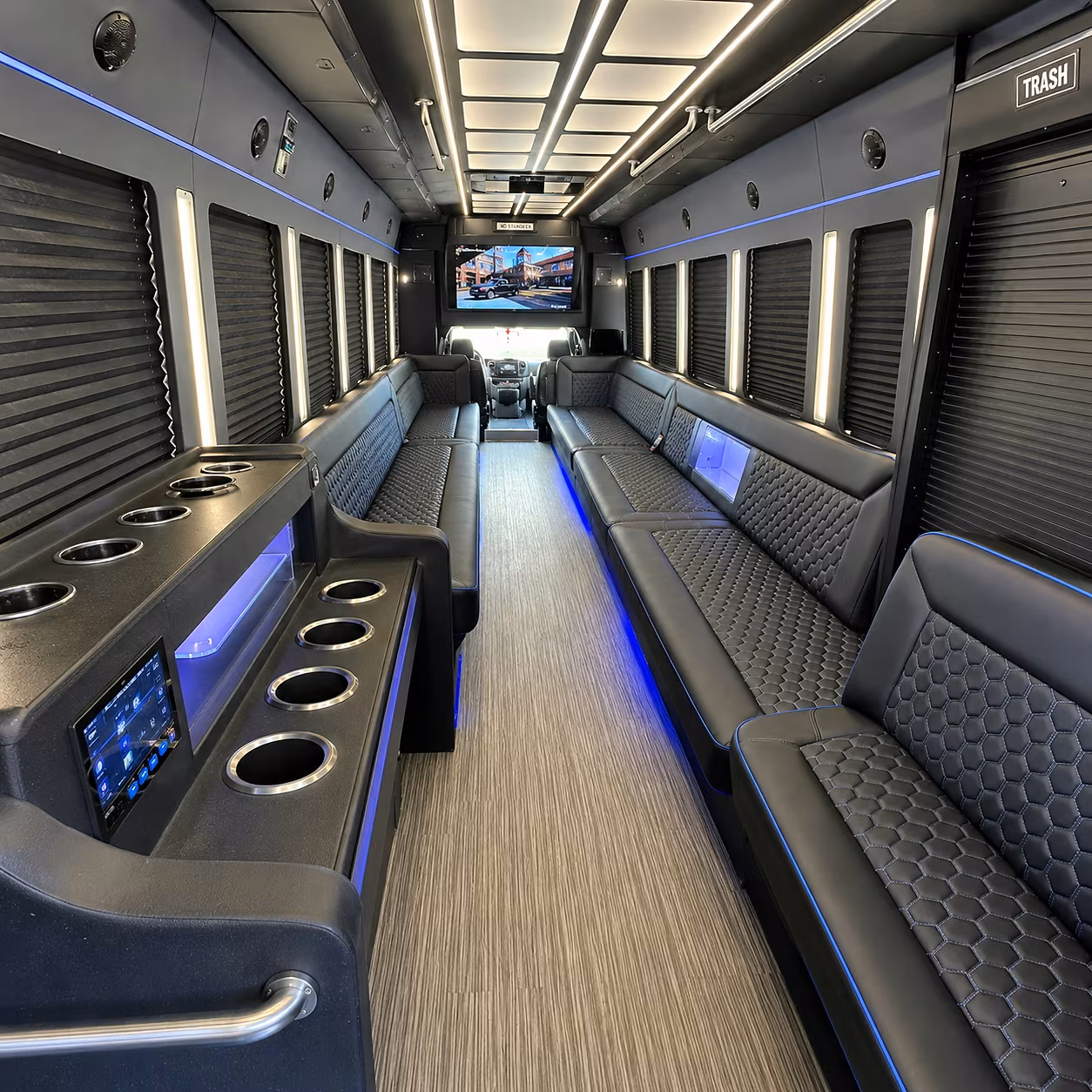 newport beach party bus rentals inside
