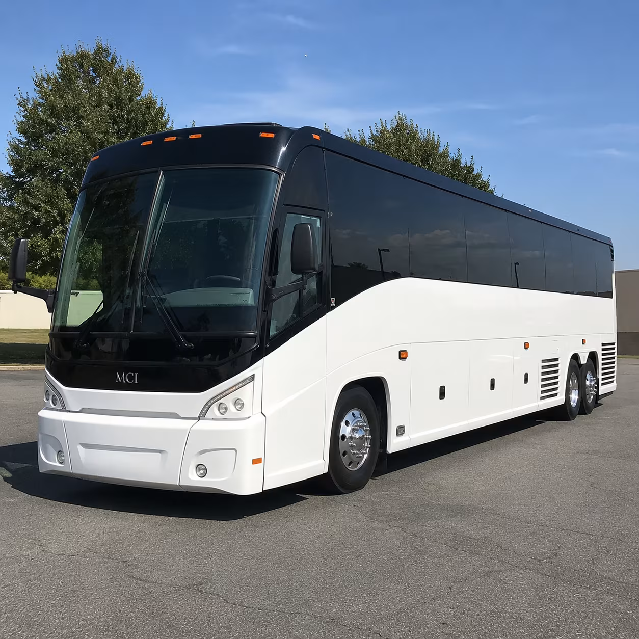 newport beach to las vegas group transportation one bus one price no caravan