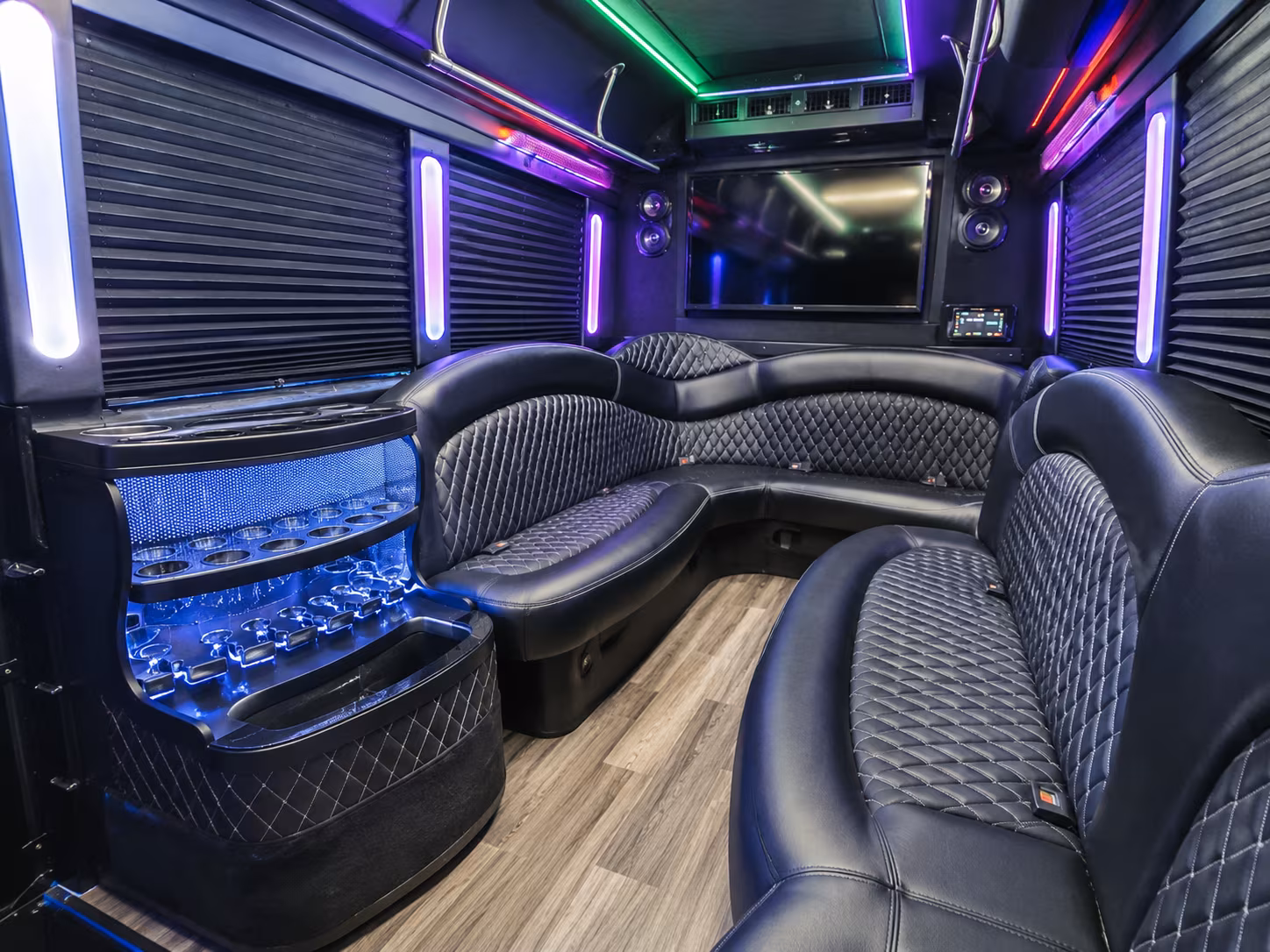 party buses for newport beach prom night along the coast